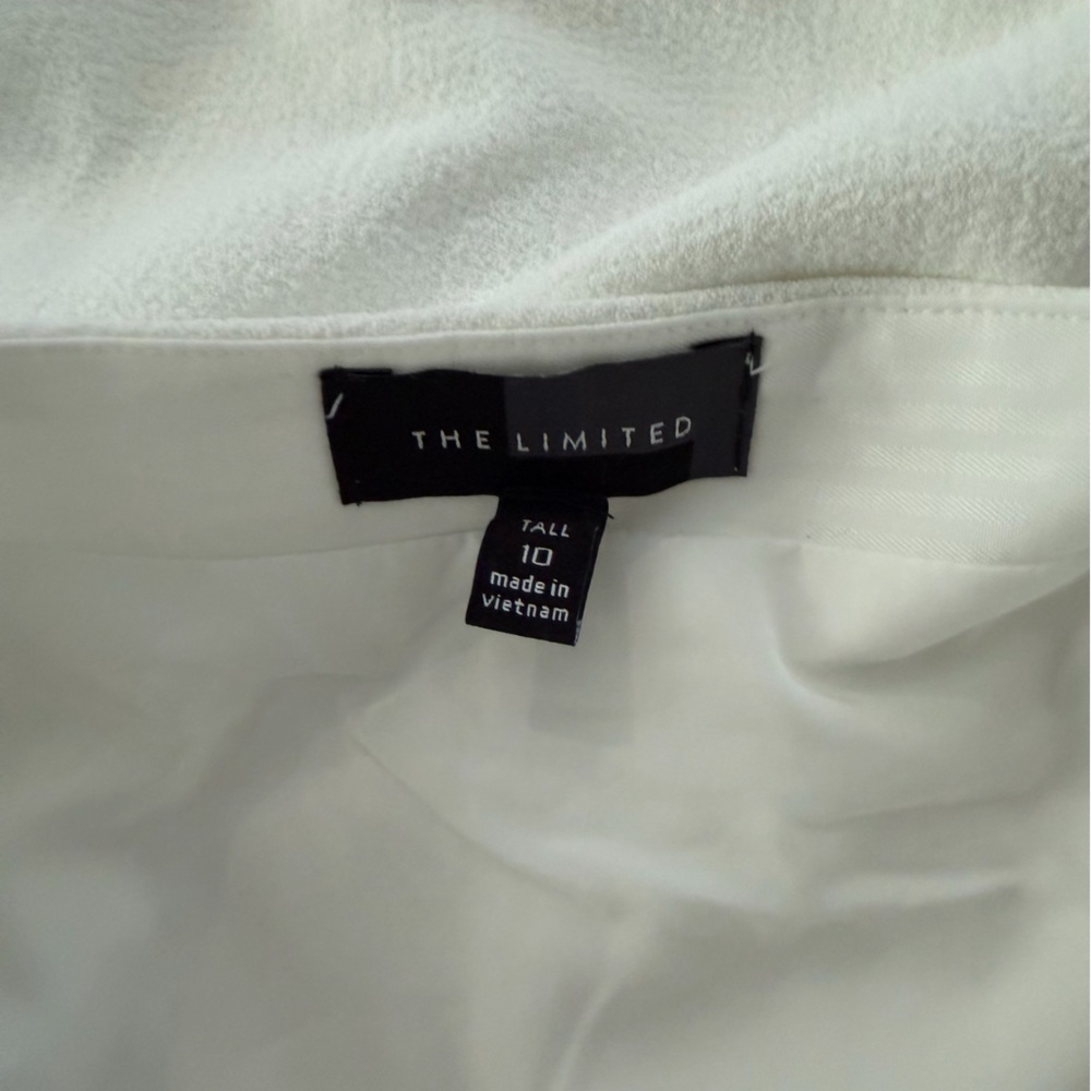The Limited Asymmetrical White Midi Skirt - Picture 7 of 9